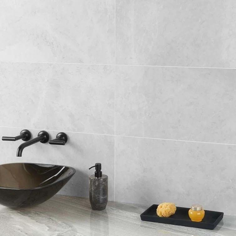 Bond Tile 12" x 24" Porcelain Marble Look Wall & Floor Tile