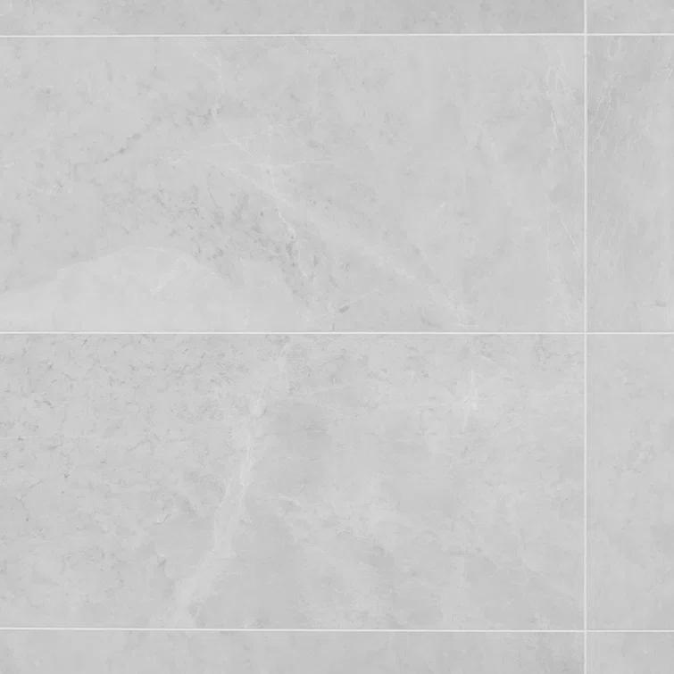 12" x 24" Porcelain Marble Look Wall & Floor Tile
