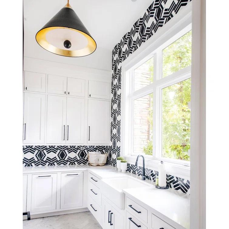 Bond Tile Tenor Marble Random Mosaic Wall & Floor Tile