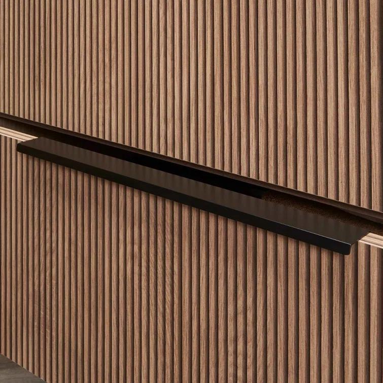 Demeter Art Black 40 in. W x 18.1 in. D x 22.8 in. H Deco Wall Mounted Vanity with Single Sink and White Ceramic Top