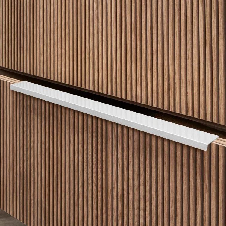 Demeter Art Chrome 40 in. W x 18.1 in. D x 22.8 in. H Deco Wall Mounted Vanity with Single Sink and White Ceramic Top