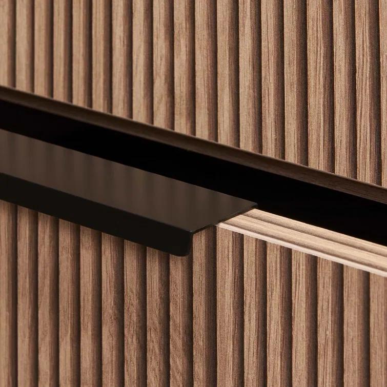 Demeter Art Black 40 in. W x 18.1 in. D x 22.8 in. H Deco Wall Mounted Vanity with Single Sink and White Ceramic Top