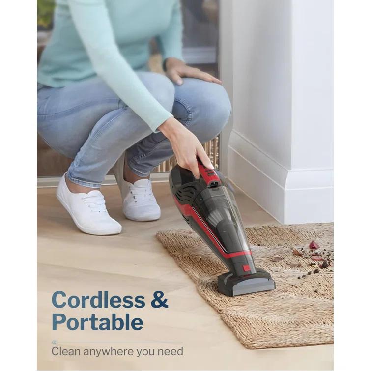 Pet Hair Handheld Vacuum, Car Vacuum Portable Cordless With Reusable Filter And Motorized Brush, Hand Vacuum Cordless Rechargeable For Carpet, Couch & Stairs