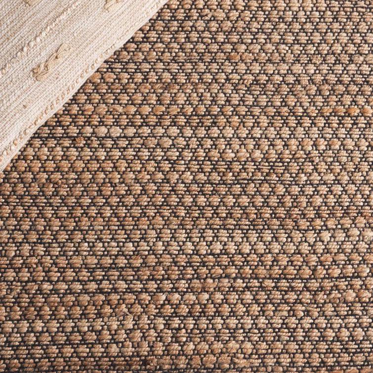 Natural Fiber NF181 Hand Woven Indoor Area Rug - Natural/Grey - 5'x8' - Safavieh.