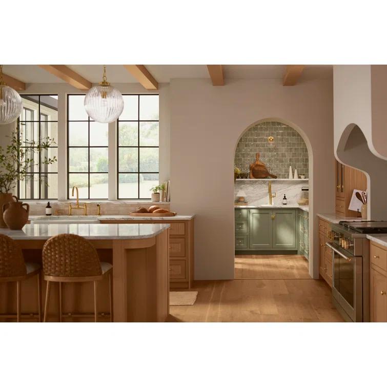 Edalyn by Studio McGee Pull-Down Kitchen Sink Faucet with Three-Function Sprayhead