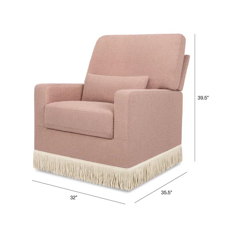 Namesake Crawford Pillowback Comfort Swivel Glider