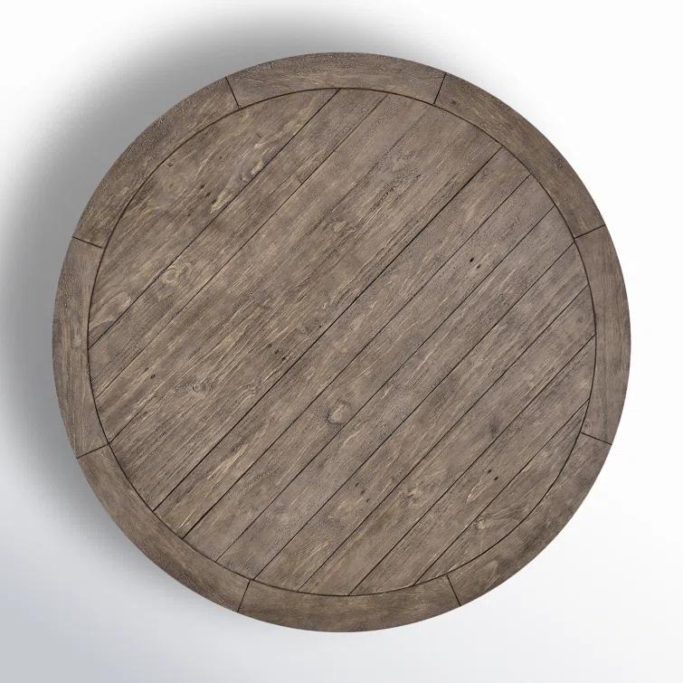 Kinston Solid Wood Pedestal Dining Table