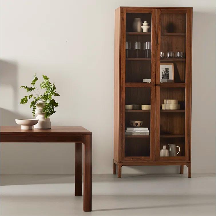 Cameron Curio Cabinet - Brown