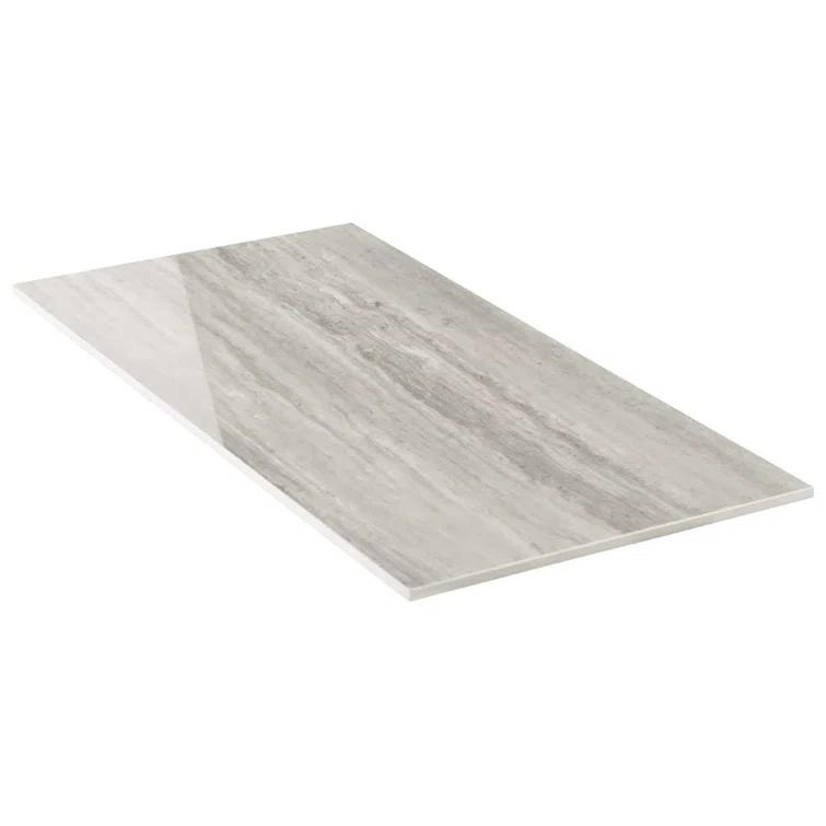 Roswell 11.72 in. x 23.69 in. Polished Porcelain Floor and Wall Tile (15.5 Sq. Ft. / Case)