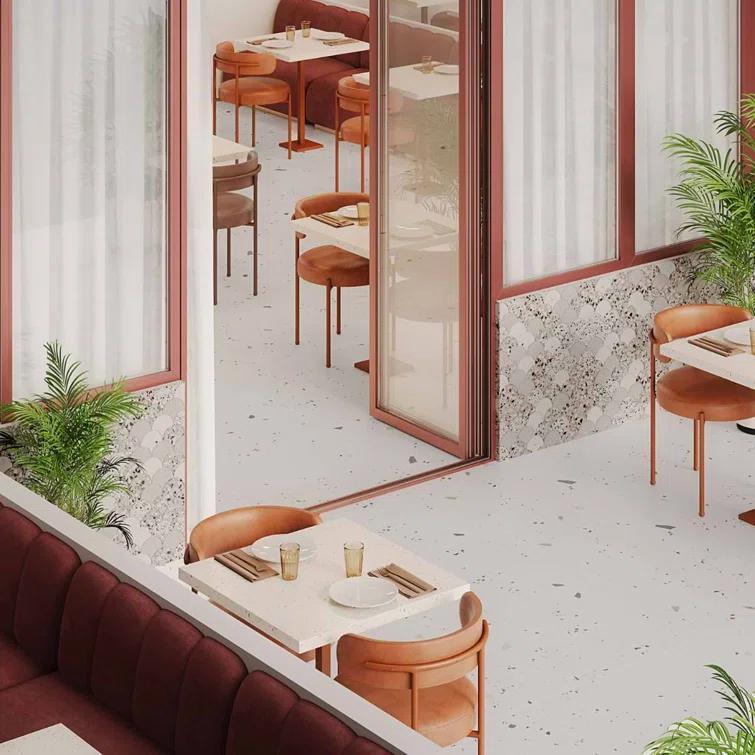 Lane 11" x 16" Porcelain Fish Scale Mosaic Wall & Floor Tile (1.2 sq. ft. / each)