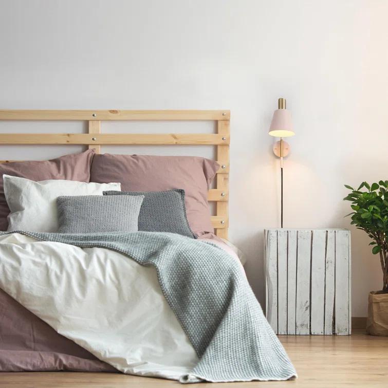 Cleo Aluminum Plug-in Wallchiere