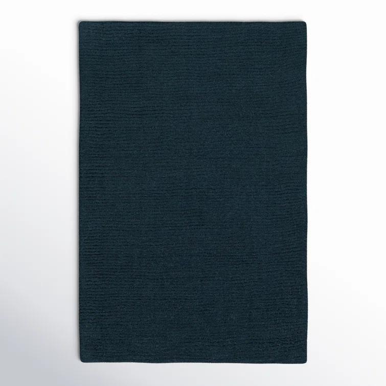 Crowe Wool Dark Blue Rug