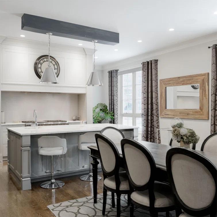 Sandblasted Endurathane Faux Wood 3-Sided Ceiling Beam (U-beam)