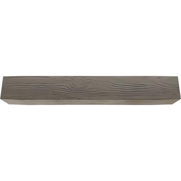 Sandblasted Endurathane Faux Wood 3-Sided Ceiling Beam (U-beam)