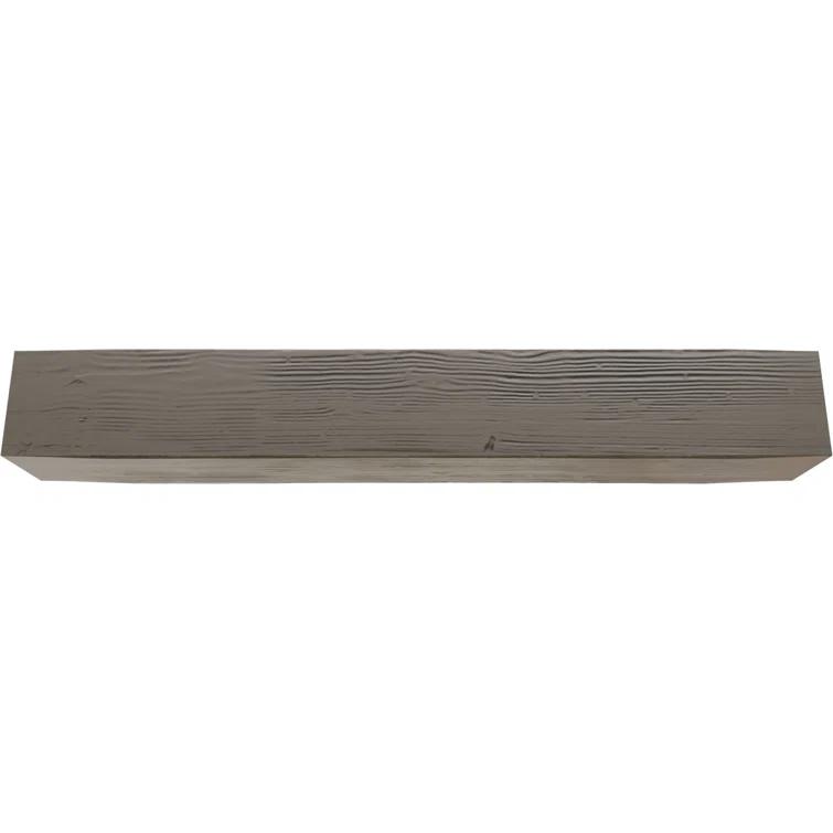 Sandblasted Endurathane Faux Wood 3-Sided Ceiling Beam (U-beam)