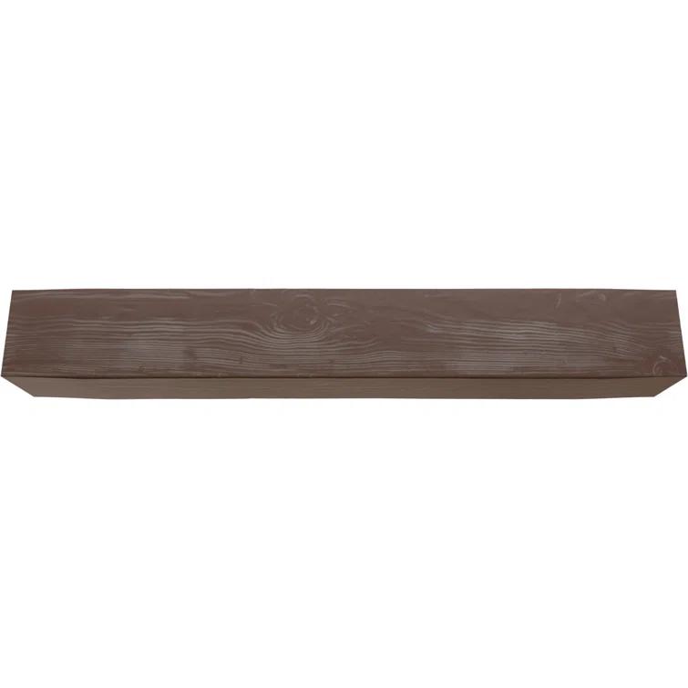 Sandblasted Endurathane Faux Wood 3-Sided Ceiling Beam (U-beam)