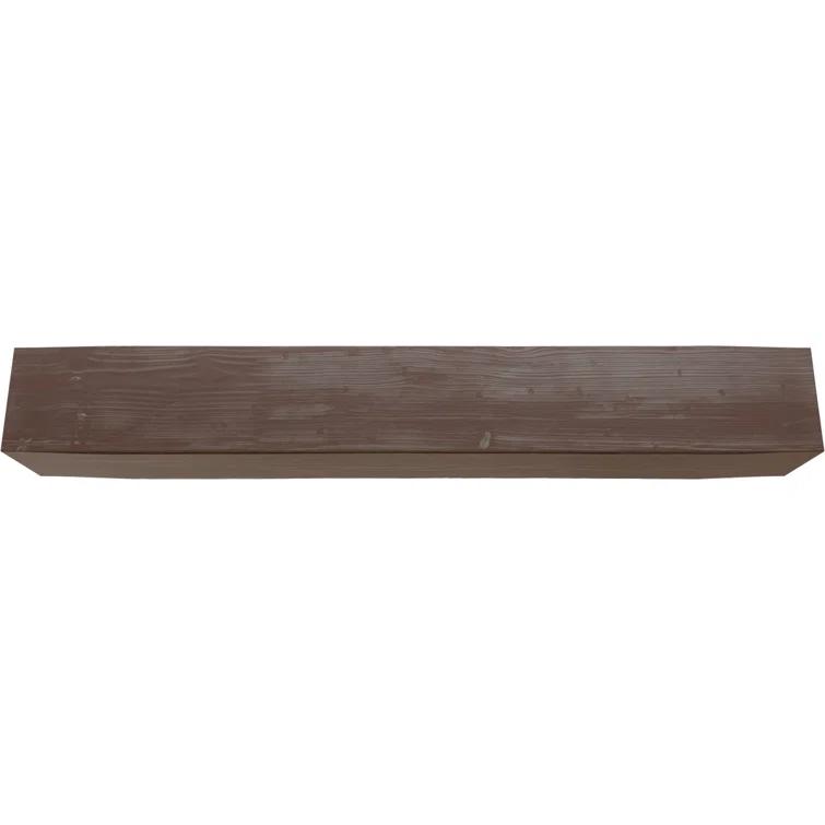 Sandblasted Endurathane Faux Wood 3-Sided Ceiling Beam (U-beam)