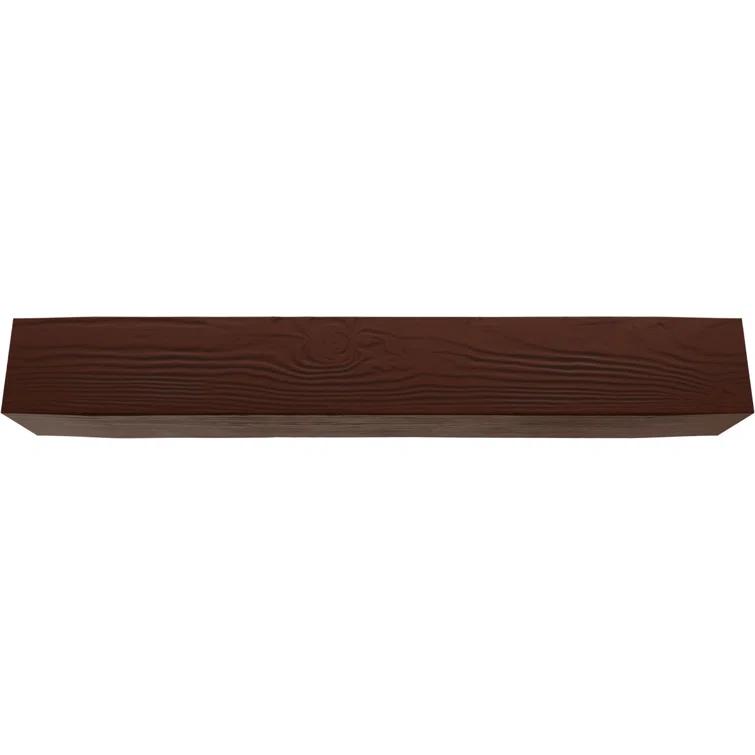 Sandblasted Endurathane Faux Wood 3-Sided Ceiling Beam (U-beam)