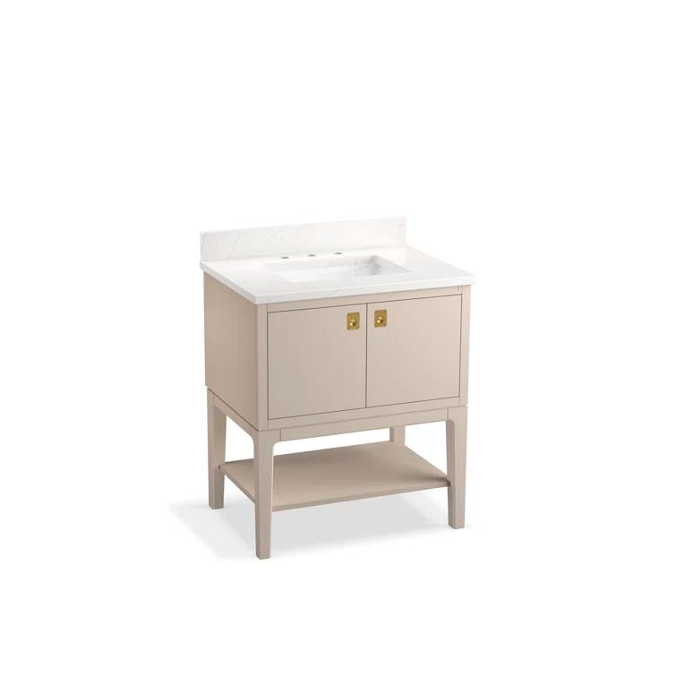 Seagrove By Studio McGee 30 in. Bathroom Vanity Cabinet With Sink And Quartz Top