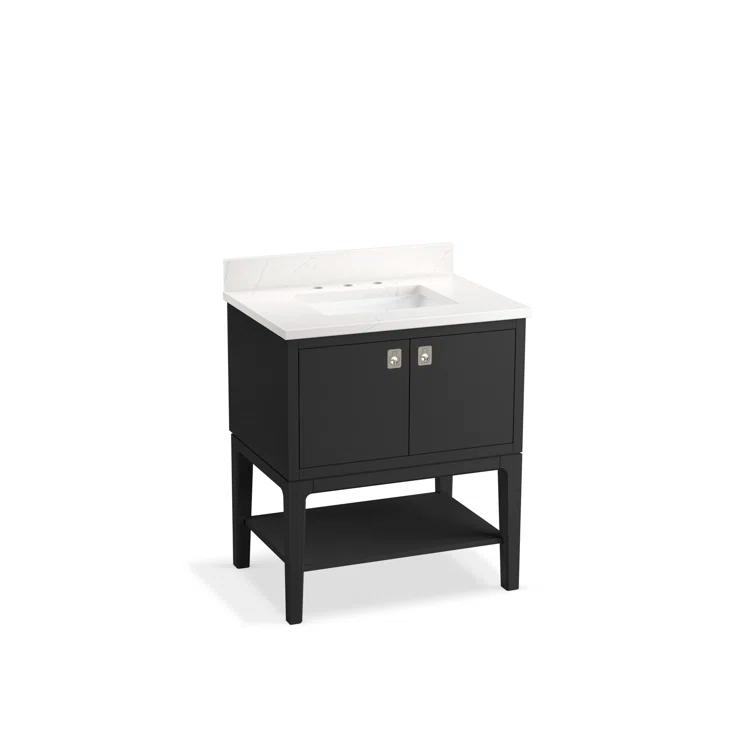 Seagrove By Studio McGee 30 in. Bathroom Vanity Cabinet With Sink And Quartz Top