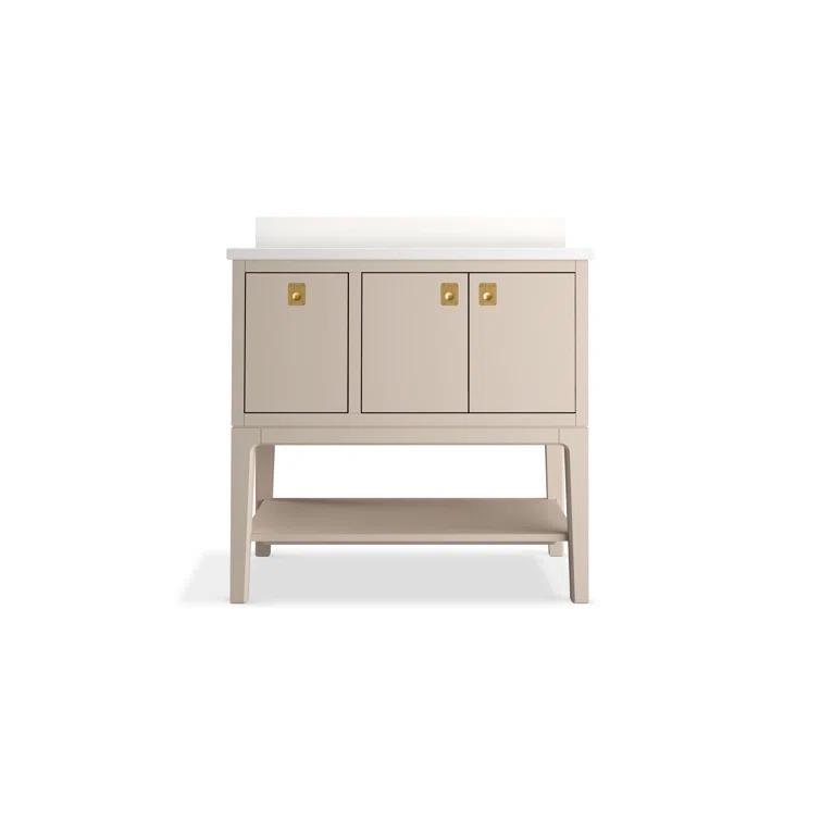 Seagrove By Studio McGee 36 in. Bathroom Vanity Cabinet With Sink And Quartz Top