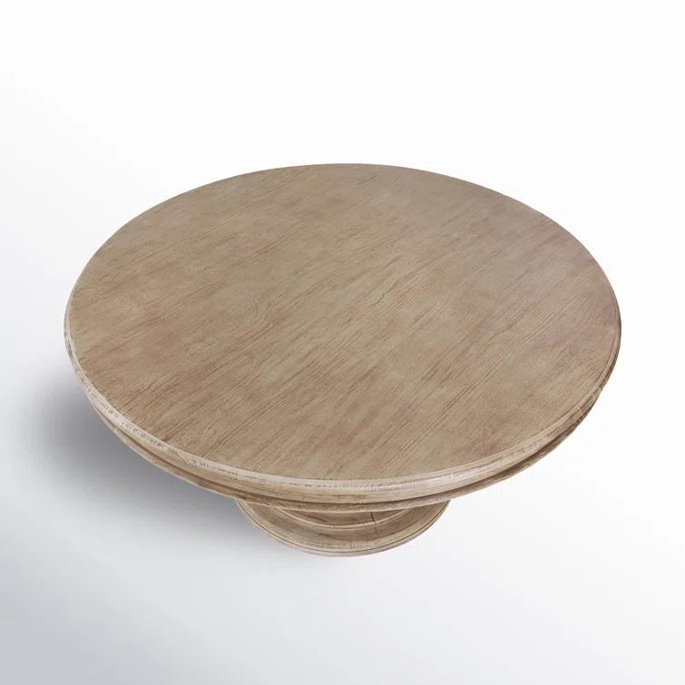 Dadeville Pine Round Solid Wood Dining Table