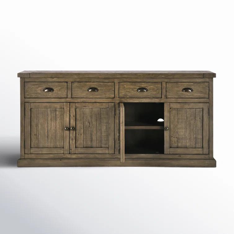 Kinston 74" Wide Solid Wood Sideboard