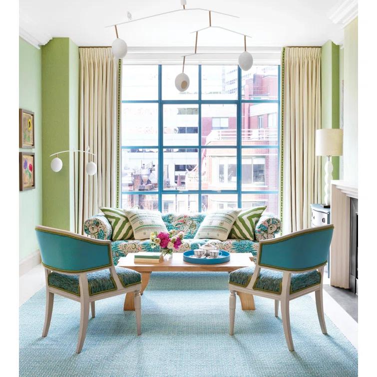 Pine Cone Hill Henri Ikat Linen Reversible Pillow Cover