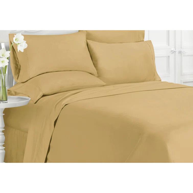 1800 Series Ultra Soft Microfiber Sheet Set with Extra Pillowcases