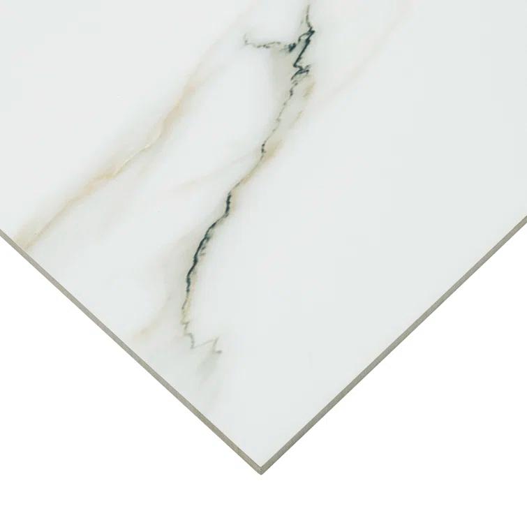 Ackland Azira 24 in. x 24 in. Stone Look Polished Porcelain Floor and Wall Tile