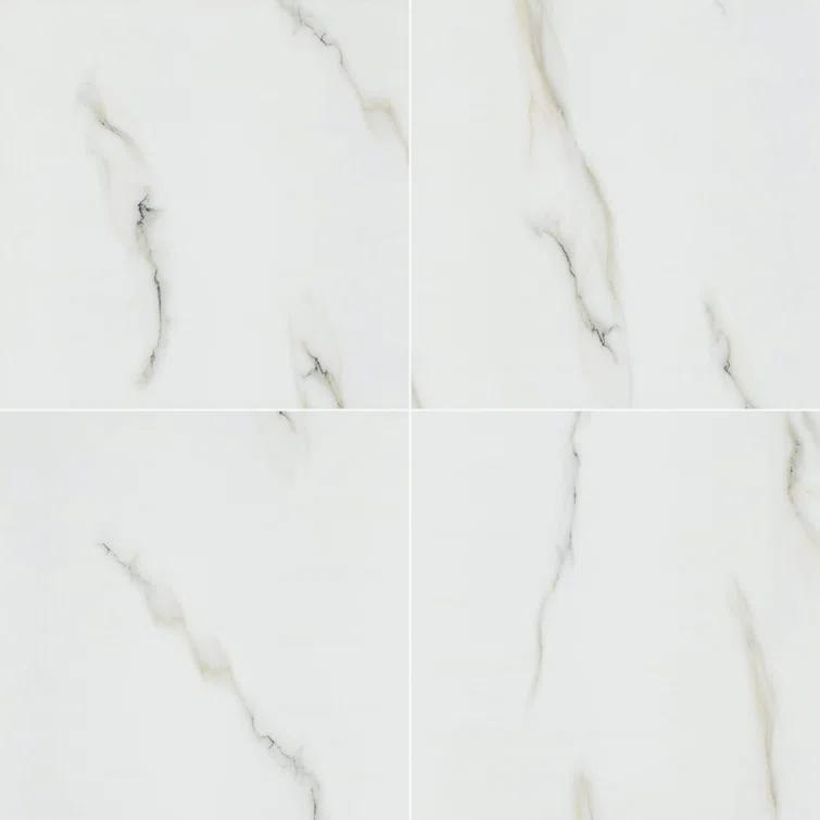 Ackland Azira 24 in. x 24 in. Stone Look Polished Porcelain Floor and Wall Tile