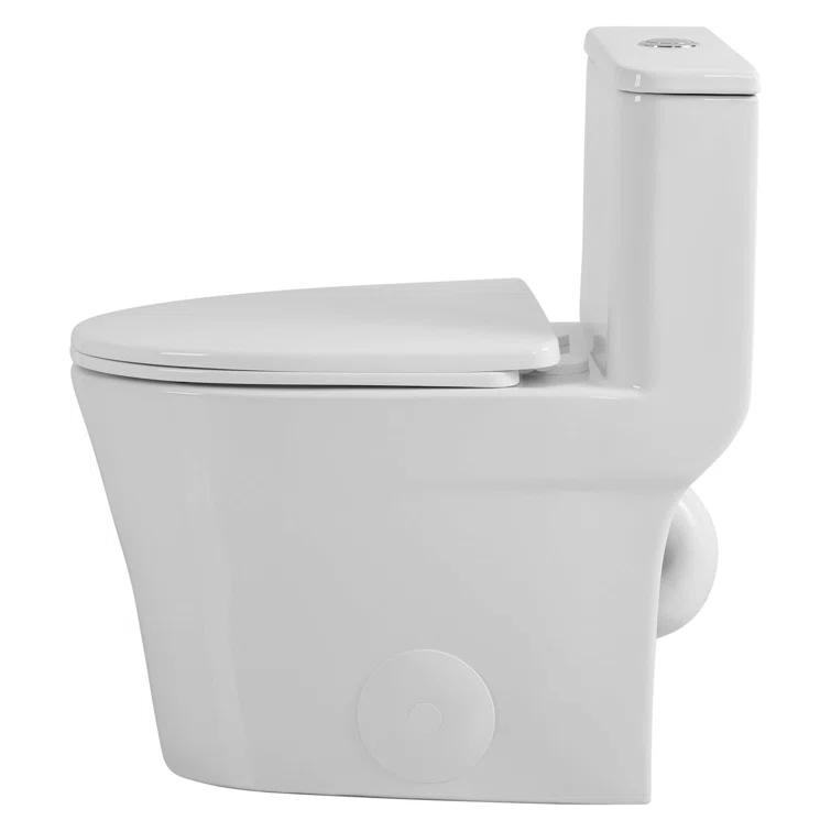 1.28 GPF Round One-Piece Toilet (Seat Included)