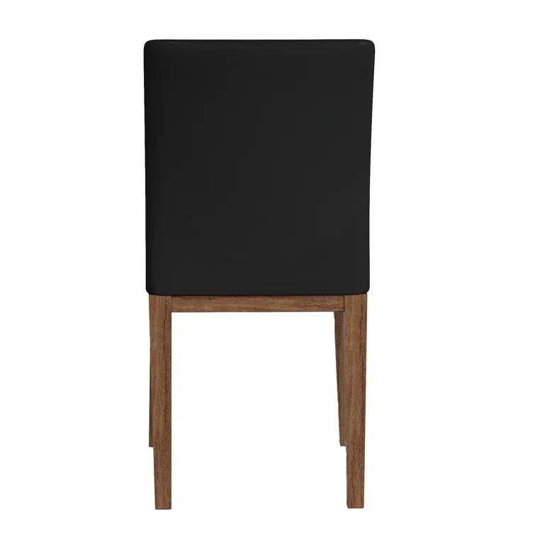 Emma Curved Back Side Chair w/ Solid Wood Frame - 2 per box