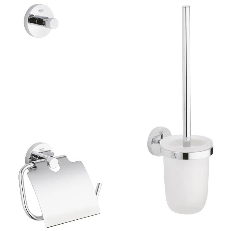 Essentials 3 Piece Bathroom Hardware Set