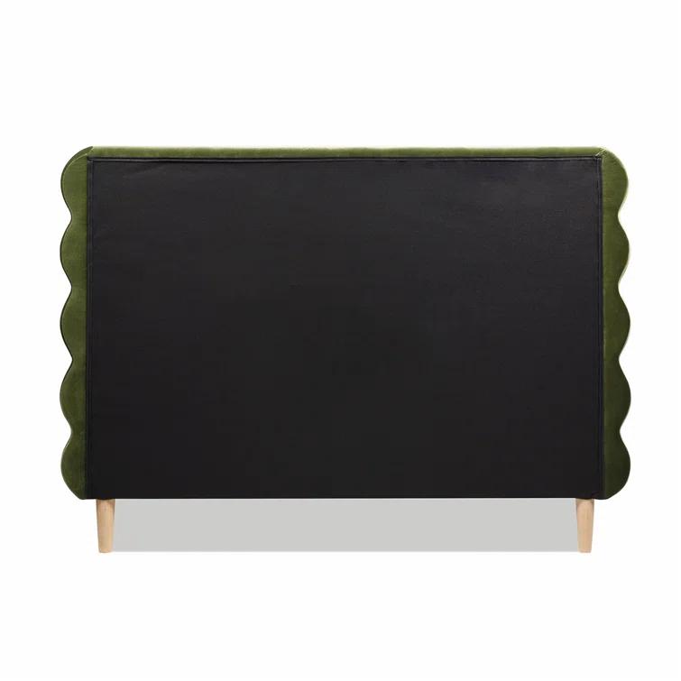 Henley Upholstered Scalloped Bed