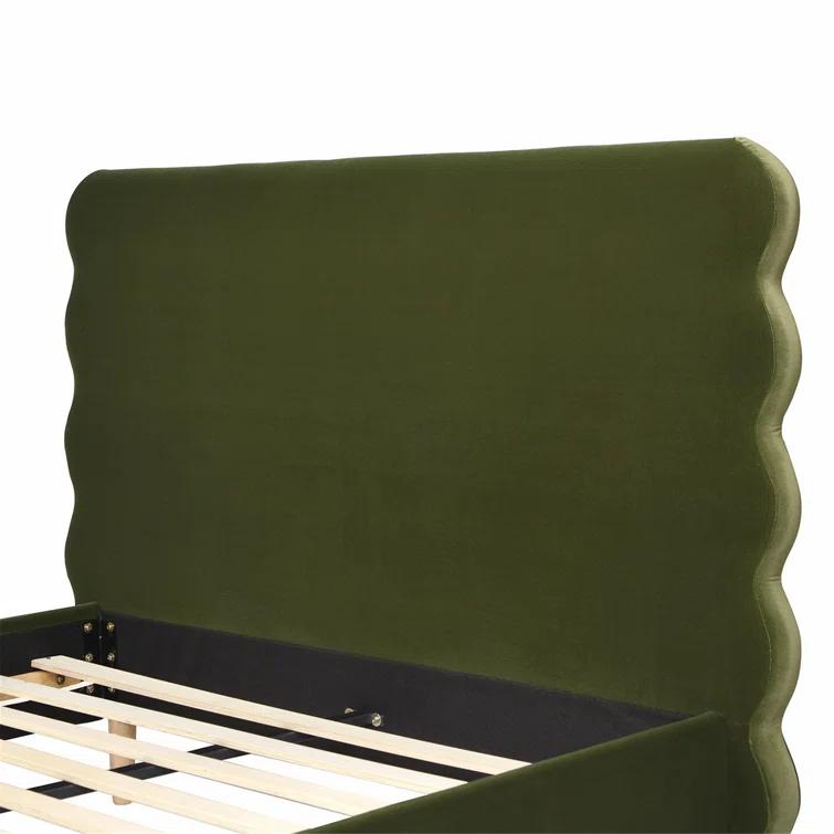 Henley Upholstered Scalloped Bed