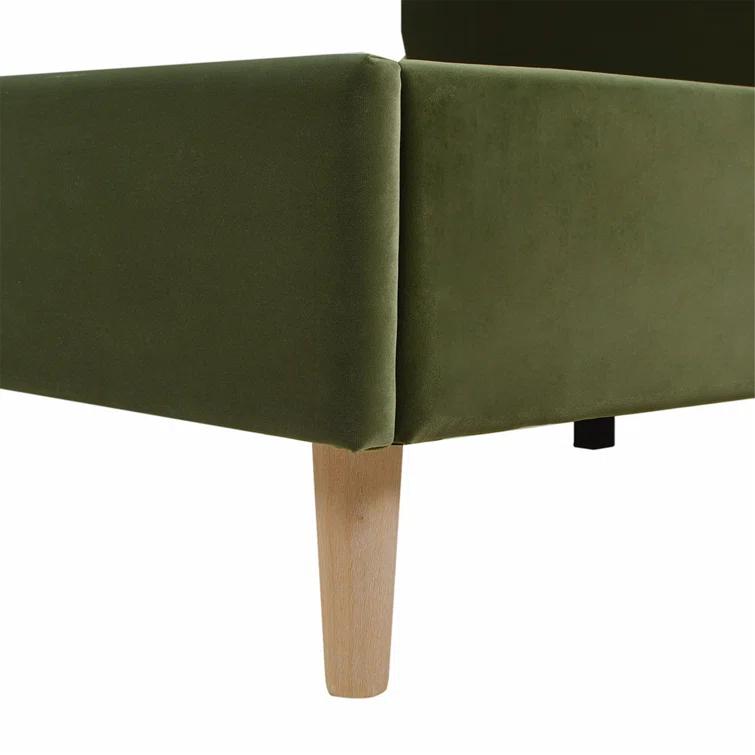 Henley Upholstered Scalloped Bed