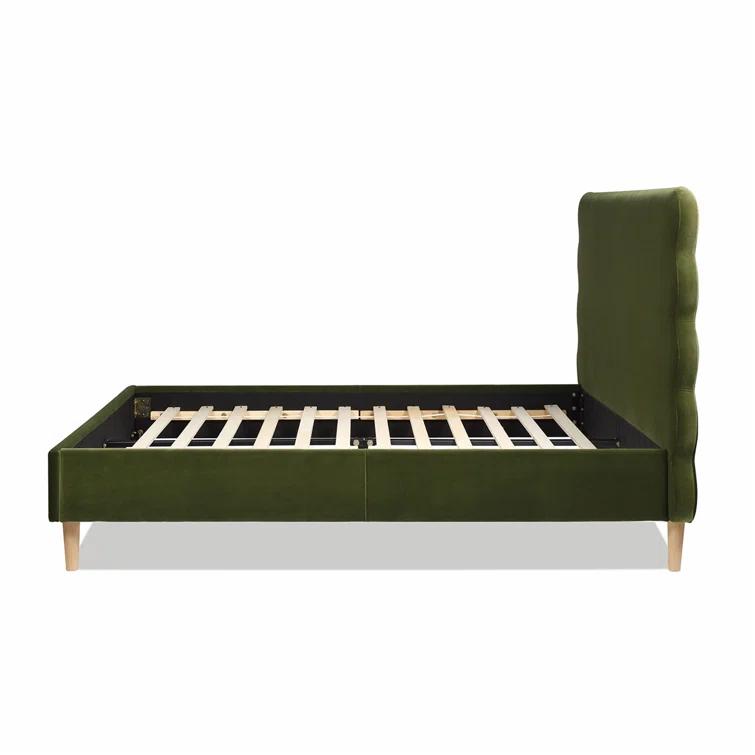 Henley Upholstered Scalloped Bed