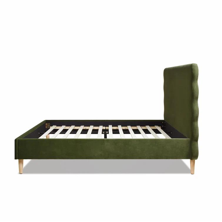 Henley Upholstered Scalloped Bed