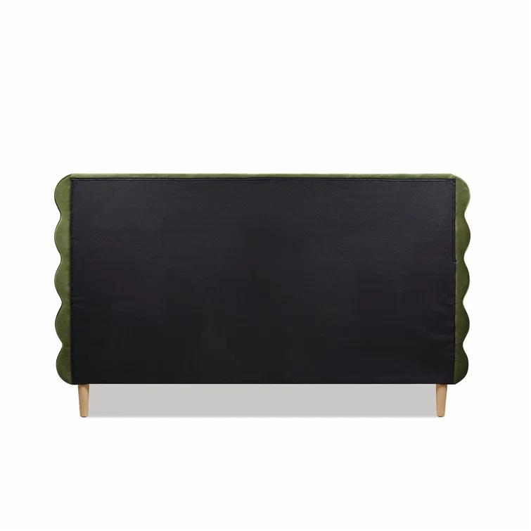 Henley Upholstered Scalloped Bed