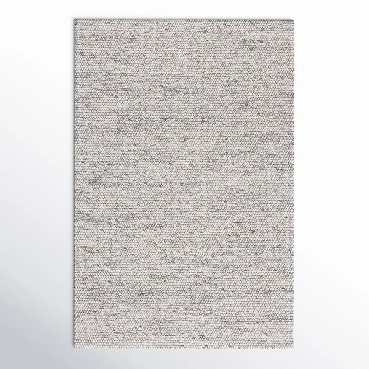 SAFAVIEH Natura Feride Geometric Area Rug, Light Grey/Ivory, 6' x 8'