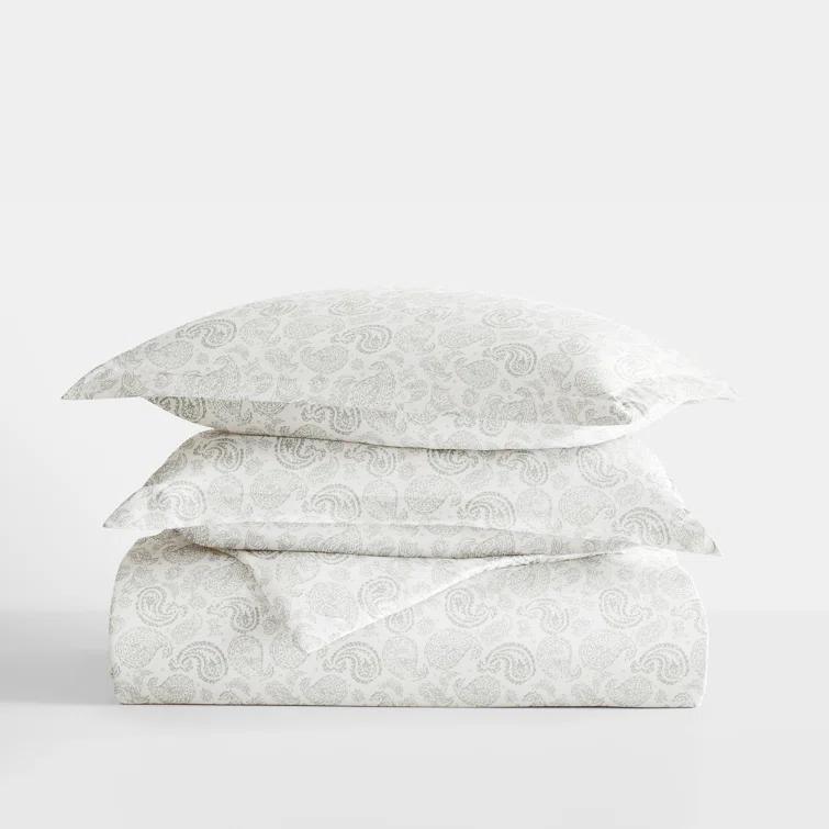 Simply Soft Traditional Paisley Duvet Cover Set