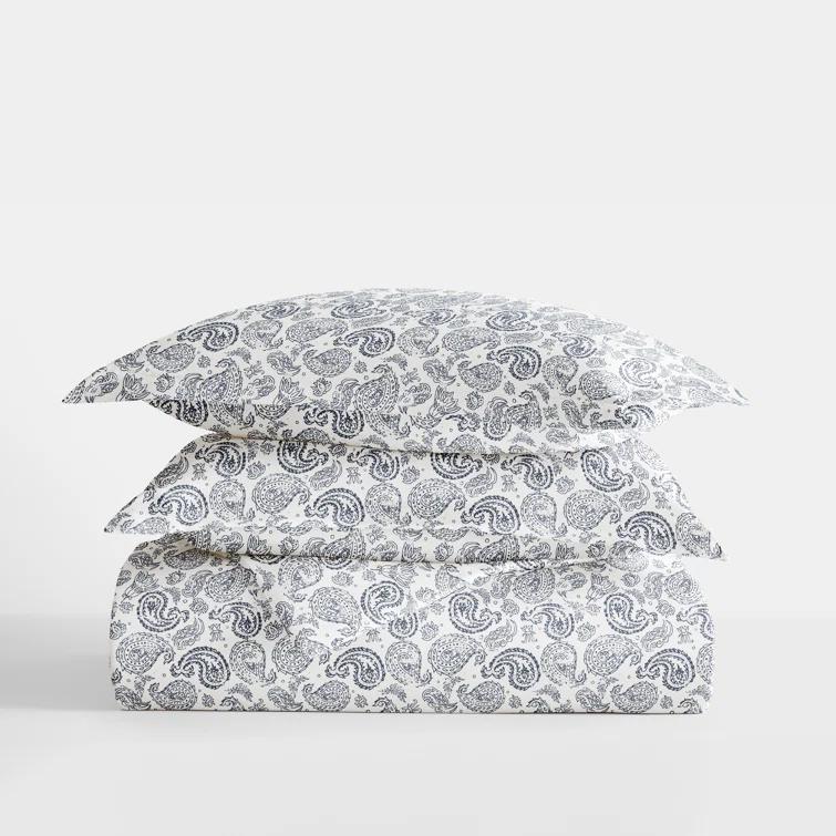 Simply Soft Traditional Paisley Duvet Cover Set