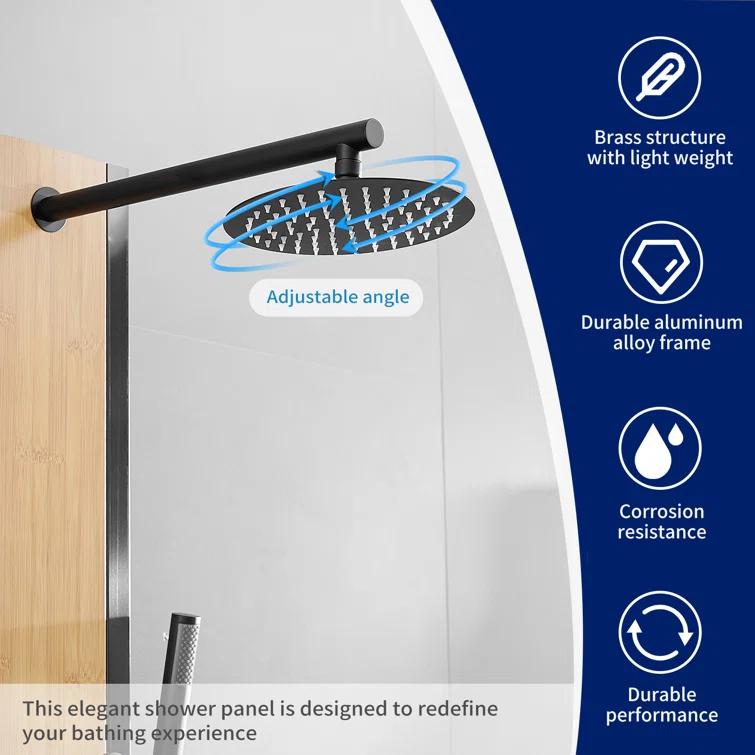 60.55'' Shower Panel with Adjustable Shower Head