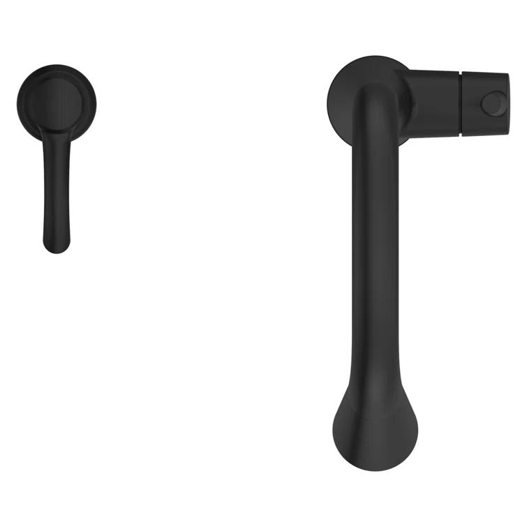 Pfister Barulli 1-Handle Pull-Down Matte Black Kitchen Faucet with Soap Dispenser
