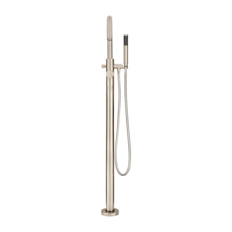 Single Handle Floor Mounted Freestanding Tub Filler Trim