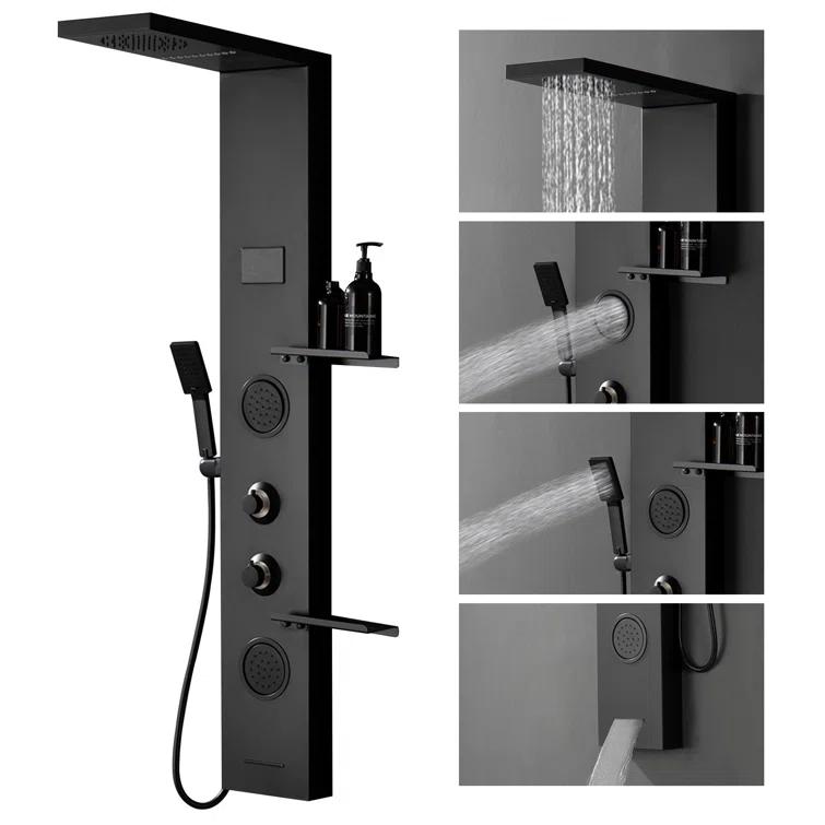 56.93'' Shower Panel with Fixed Shower Head
