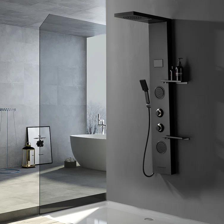 56.93'' Shower Panel with Fixed Shower Head