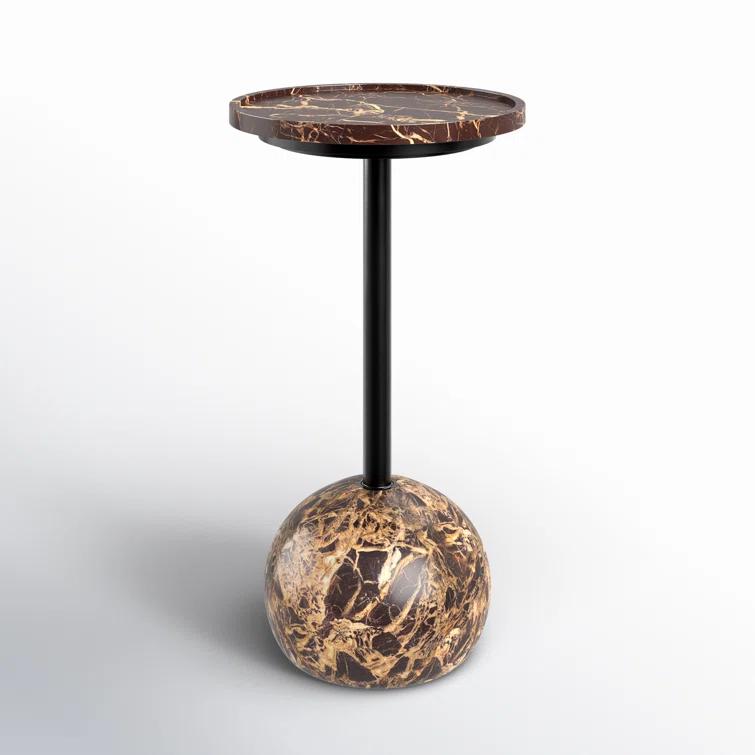 Viola Marble End Table