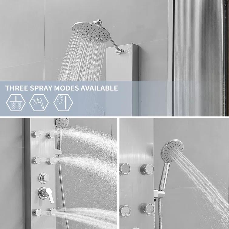 60.55'' Shower Panel with Adjustable Shower Head
